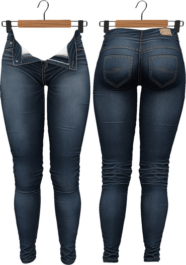 RIOT / Saffron Open Jeans - Blue22