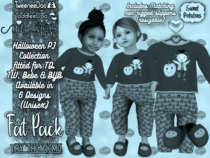 < SP > Halloween PJ Collection - Fat Pack