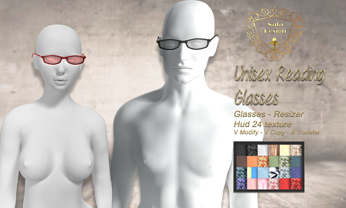 Nala Design - Reading Mesh Glasses - Unisex/Resizer