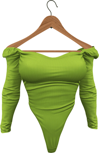 RIOT / Saffron Bodysuit - Lime