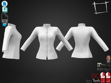 Dae Obj FBX For Standing Collar Closed Front Jacket Slink,Maitreya,Belleza,Tonic,Legacy,Ocacin Standard
