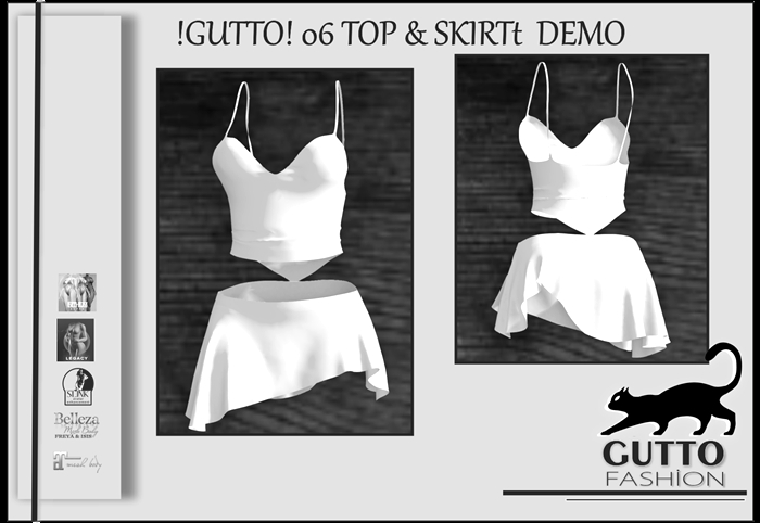 !GUTTO! 06 TOP & SKIRT DEMO