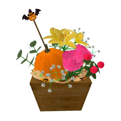 Flower Arrangement - Halloween 01a