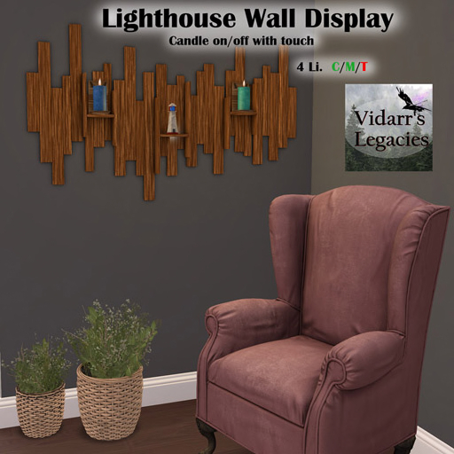 [Vidarr's Legacies] Lighthouse Wall Display 