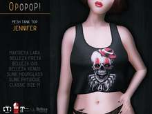 OPOPOP ! Mesh Tank Top JENNIFER V#4