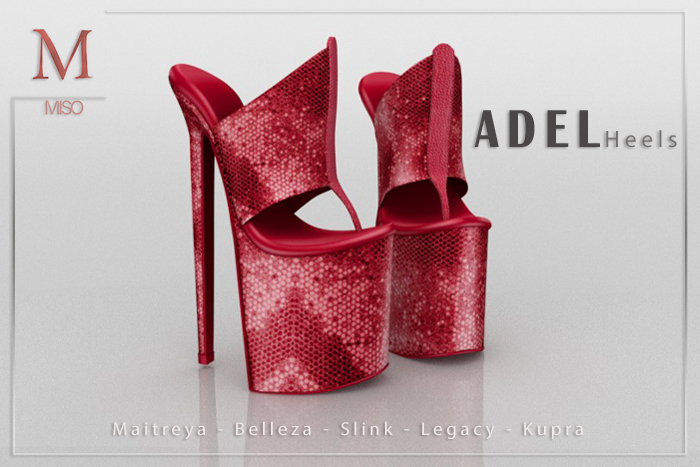 MISO - Adel Heels [Red]