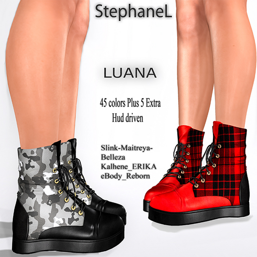 [StephaneL] LUANA SHOES FATPACK