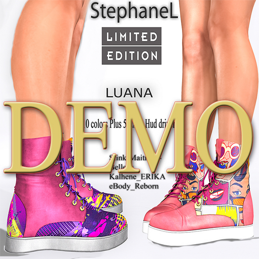 DEMO[StephaneL] LUANA BOOTIES  LIMITED  -SLINK-MAITREYA-BELLEZA