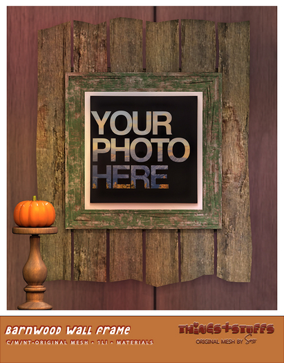 ♥ things&stuffs [barnwood wall frame] ♥