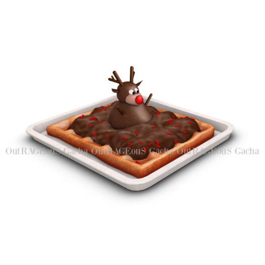5.Sese - Winter Ice Rink - Waffle Reindeer
