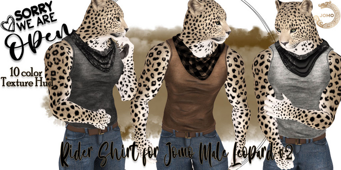 SWO Rider Shirt for Jomo Male Leopard v2