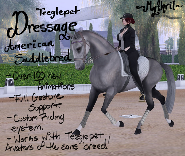 ~Mythril~ Teeglepet Dressage: Saddlebred
