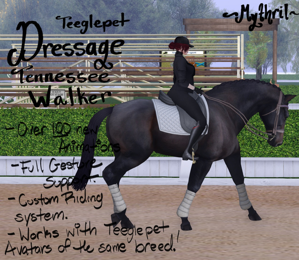 ~Mythril~ Teeglepet Dressage: Tenn Walker