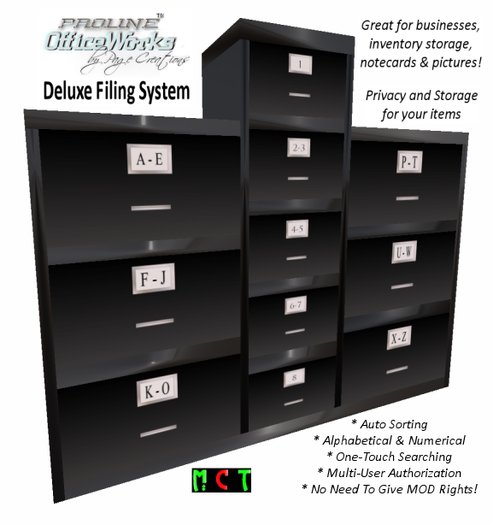 ProLine Deluxe Floor Filer - Black