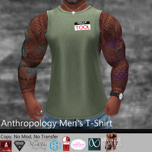 Hello, My name is Tool Men's T-Shirt (MATL)