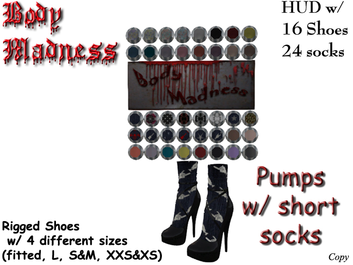BM - Pumps - Short Socks
