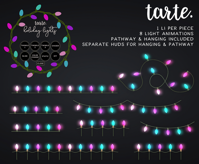 tarte. holiday lights kit (pastel)