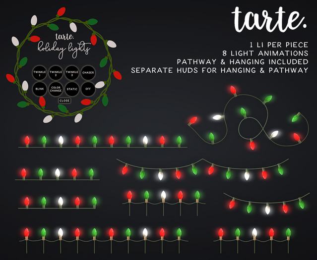 tarte. holiday lights kit (peppermint)
