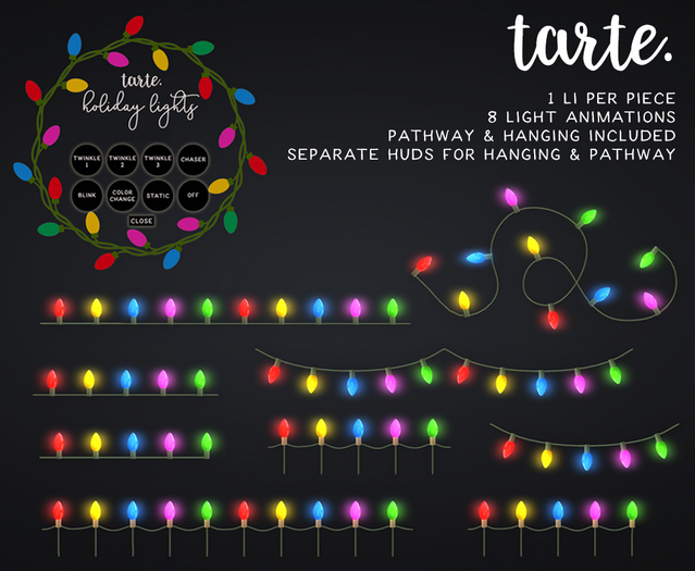 tarte. holiday lights kit (multicolor)
