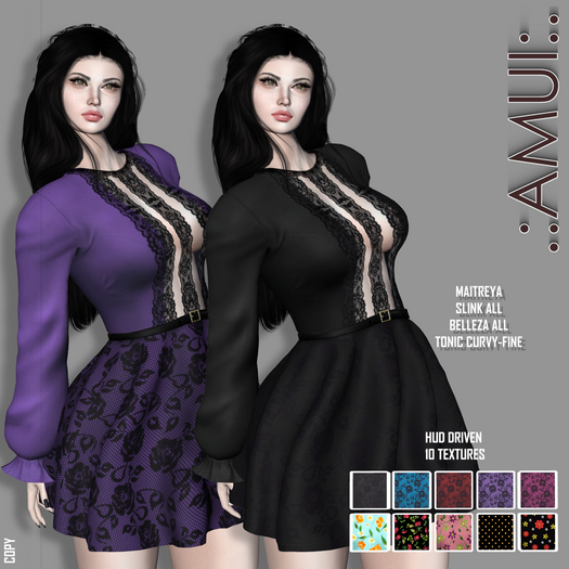 .:AMUI:. "Hecate" Goth Dress