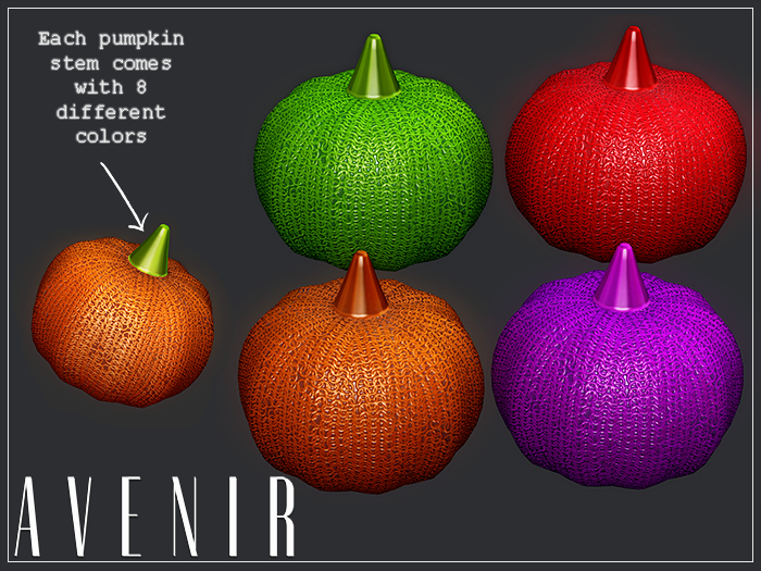 AVENIR: Pumpkin Neon Mesh - KNIT PACK - 