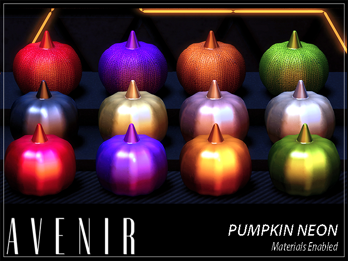 AVENIR: Pumpkin Neon Mesh - FATPACK - 