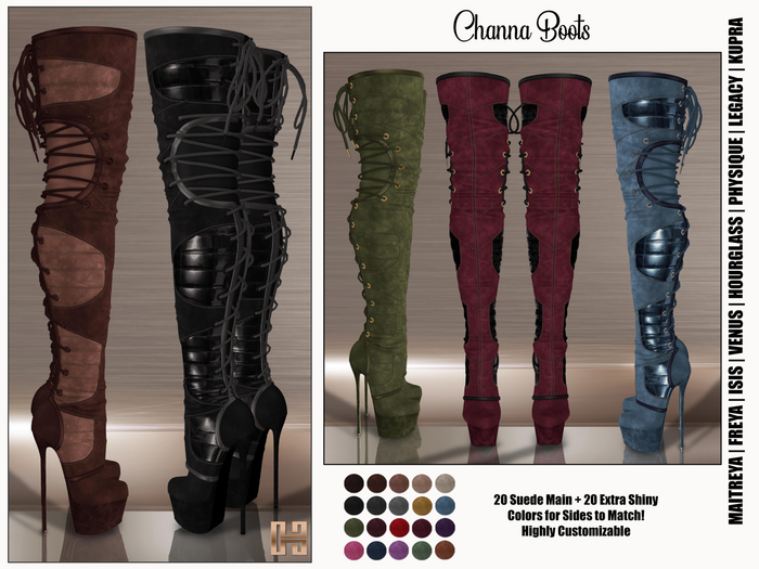 [hh] Channa Boots