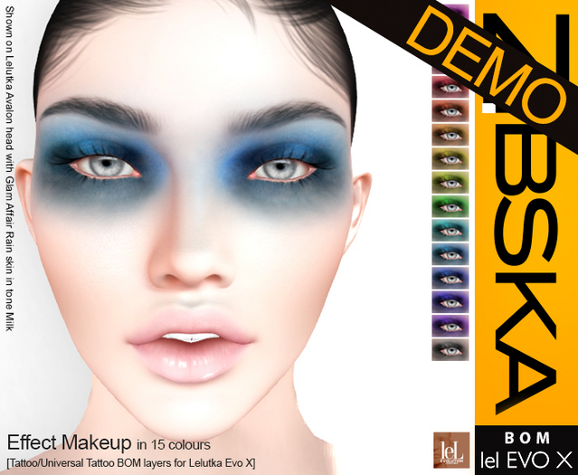 Zibska Evo X ~ Effect Makeup Demo