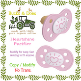 [Bucks & Does] Heartshine pacifier