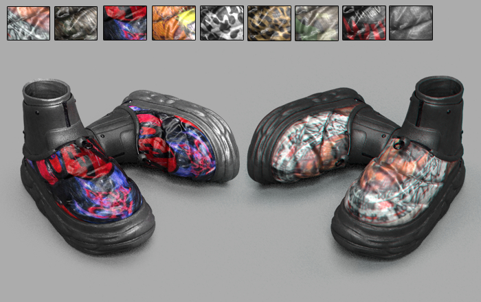 //O. DEMEULEMEESTER BOOTS. - FATPACK