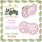 [Bucks & Does] Bunny pacifier 