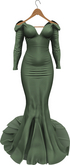 RIOT / Estrella Gown - Olive