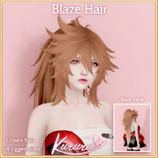 [KRR] Blaze Hair (FATPACK)