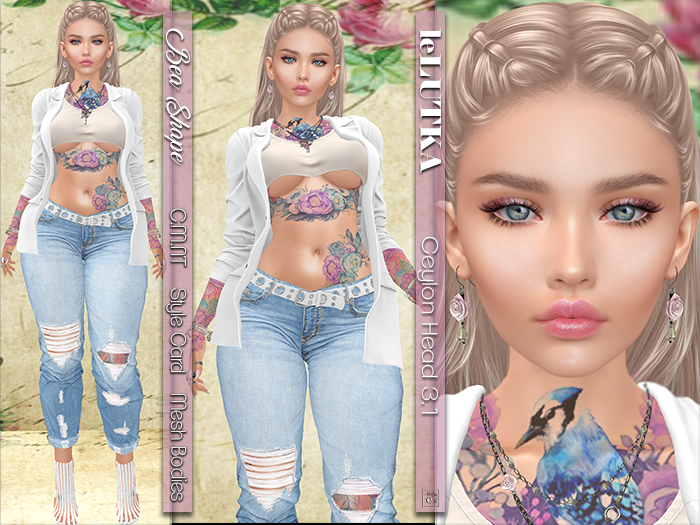 :e: BEA Shape (LeLUTKA Ceylon Head 3.1/ Mesh Bodies)