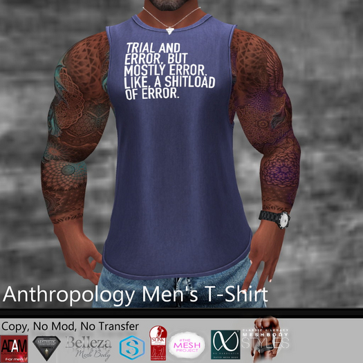 Trial and Error,,, Men's T-Shirt (MATL)