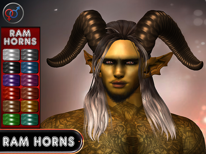 [FFS] RAM HORNS UNRIGGED - UNISEX
