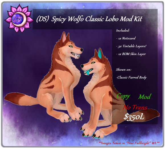 (DS) Spicy Wolfo Lobo Mod
