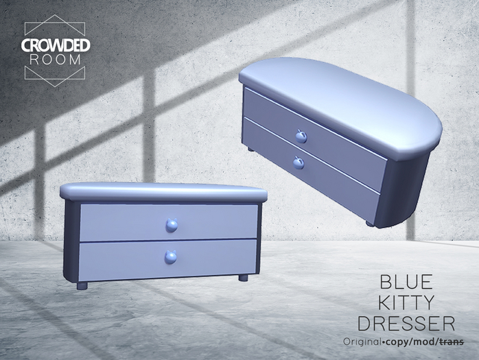 Crowded Room - Kitty Dresser - Blue 