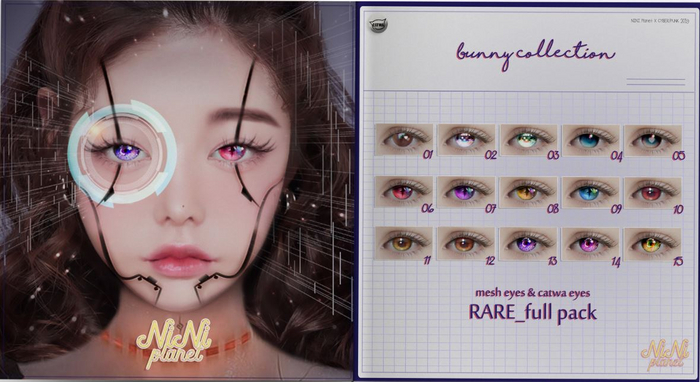 NINI Planet. Bunny collection - fatpack