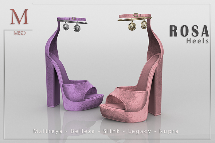 MISO - Rosa Heels [Fat Pack] ~15 Colors~
