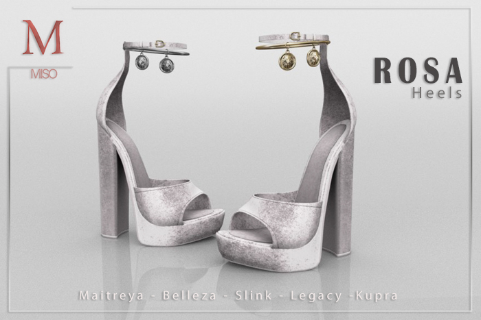 MISO - Rosa Heels [White]