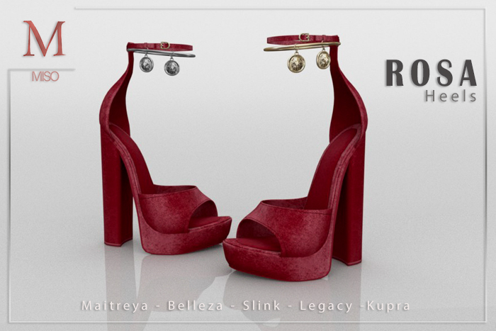 MISO - Rosa Heels [Red]