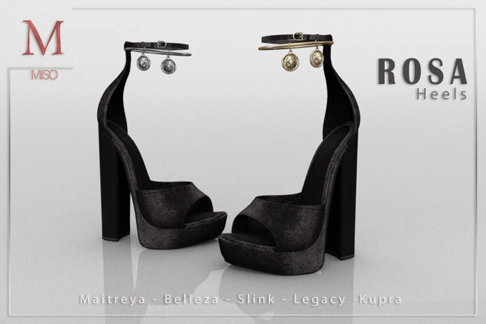 MISO - Rosa Heels [Black]