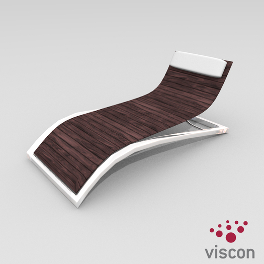 Viscon* Sculpties Lounger/Couch  + UV Maps + Textures