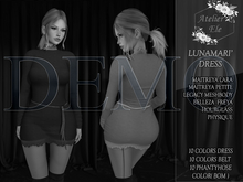 *DEMO*{AE}  LUNAMARI' DRESS