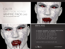 [GA.EG] Caleb Bento Facial AO Pack - CA10 Vampire Pack