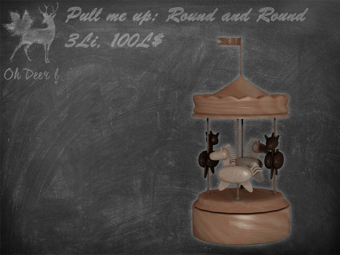 Oh Deer! Pull me up: Round and round RARE