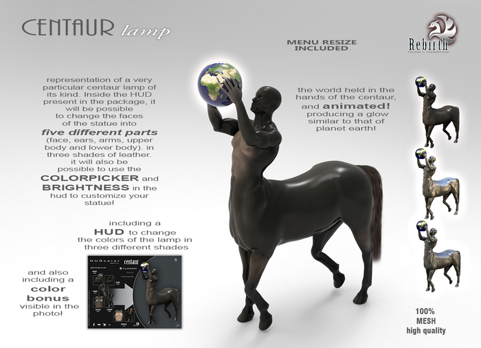 [//REBIRTH/]- centaur lamp