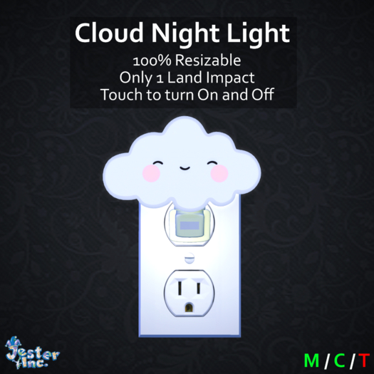 [Jester Inc.] Cloud Night Light!