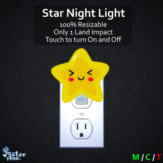 [Jester Inc.] Star Night Light!